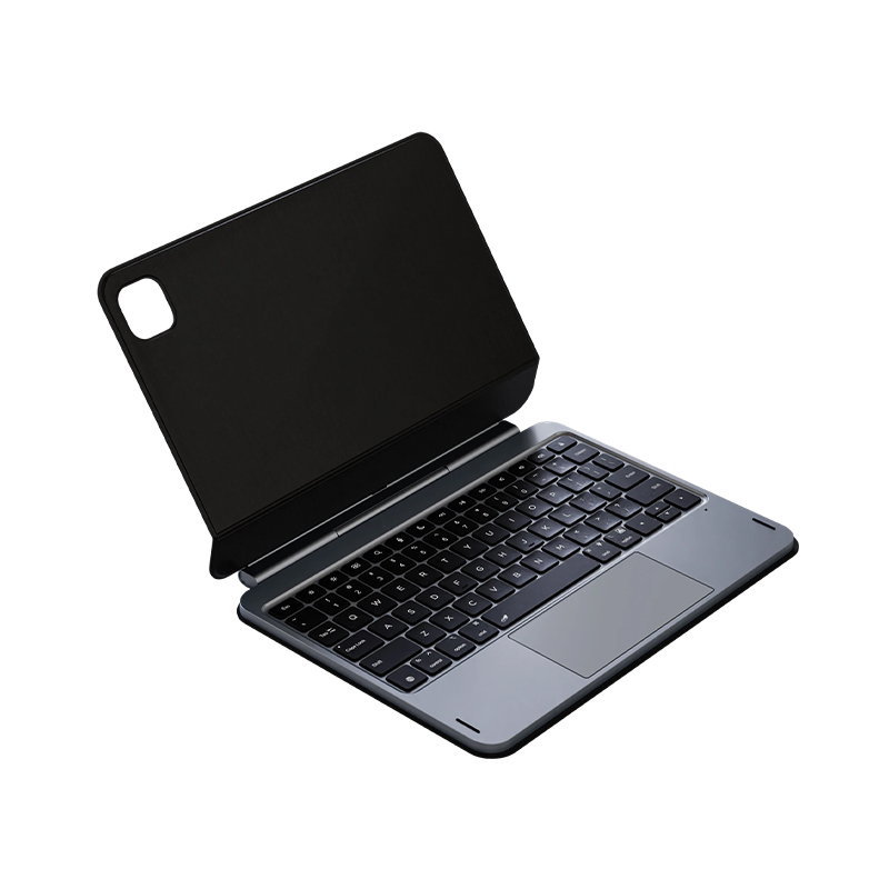 Why do the Magic Keyboard's scissor-mechanical keys provide a more stable typing feel?